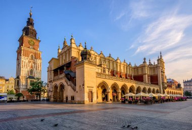 Cloth Hall Krakow Olt kasaba, Polonya