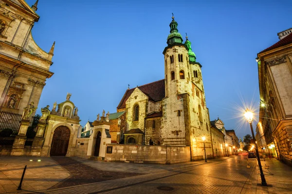 Церковь Святого Андрея, Старый город Кракова, Польша — стоковое фото