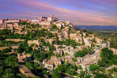 Gordes, Provence, Fransa'nın eski şehir