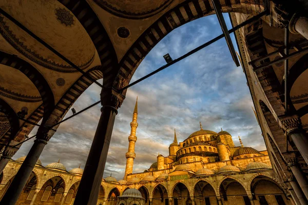 Голубой огонек, Султанахмет, Стамбул, Турция — стоковое фото