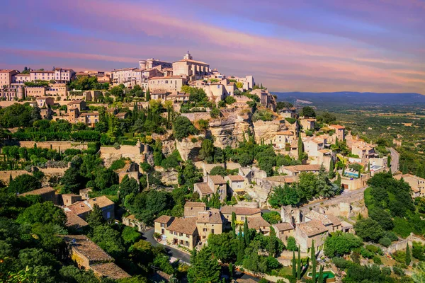 Gordes, Provence, Fransa'nın eski şehir — Stok fotoğraf