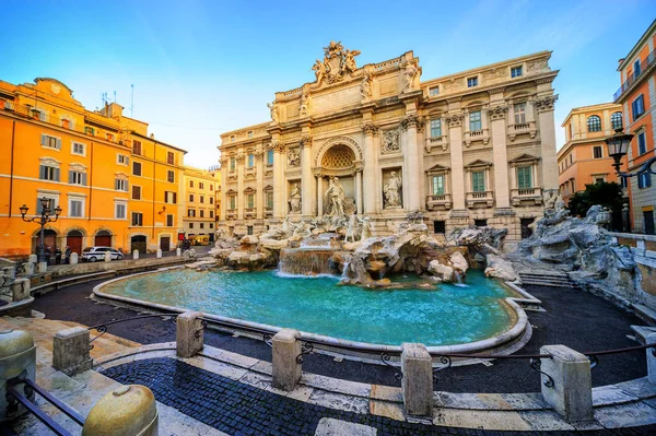De trevi fontein, rome, Italië — Stockfoto