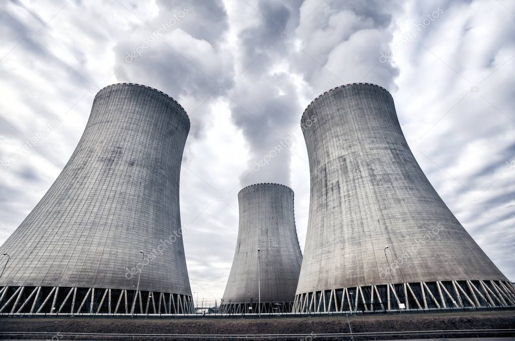 Nuclear power plant in Temelin, Czech Republic, Europe