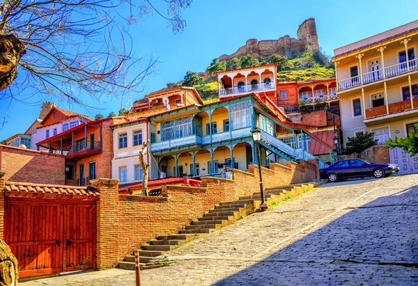 Oude stad van tbilisi, Georgië — Stockfoto