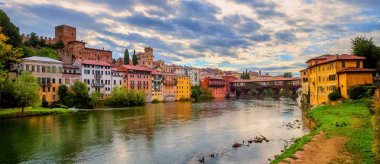 Panoramik Bassano del Grappa, İtalya