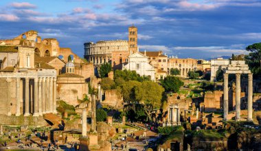 Forum Romanum ve Kolezyum, Roma, İtalya