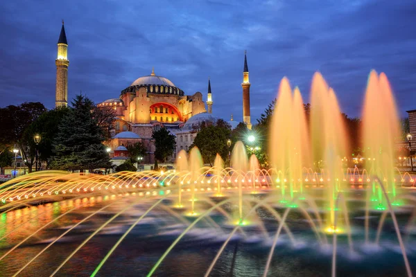 Hagia Sophia basilica, Istanbul, Turkey — Stock Photo, Image