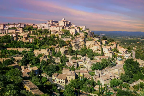 Старе місто Горд, в Провансі, Франція — стокове фото