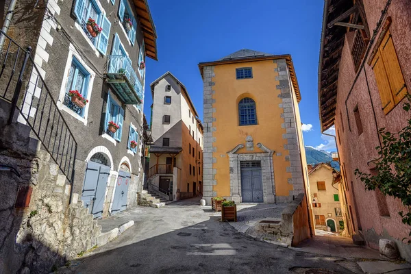 A régi város a Briancon, Alpok hegyek, Franciaország — Stock Fotó