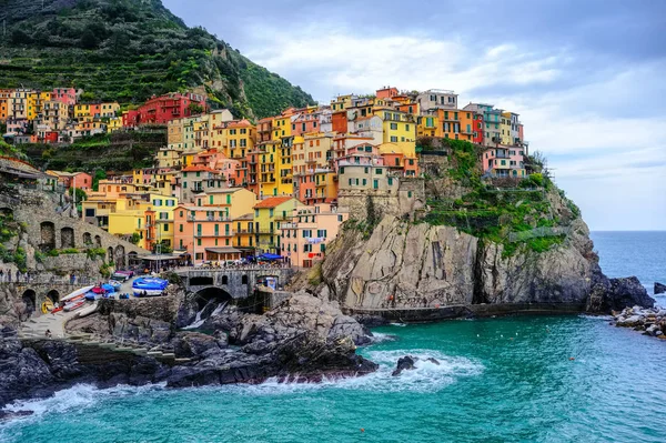 Manarola, Cinque Terre, Itália — Fotografia de Stock