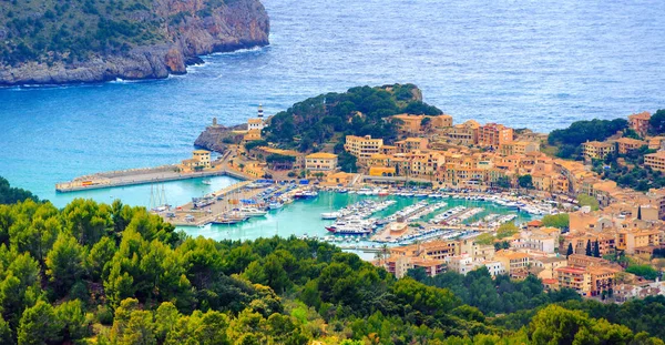 Port de Soller, Mallorca eiland, Spanje — Stockfoto