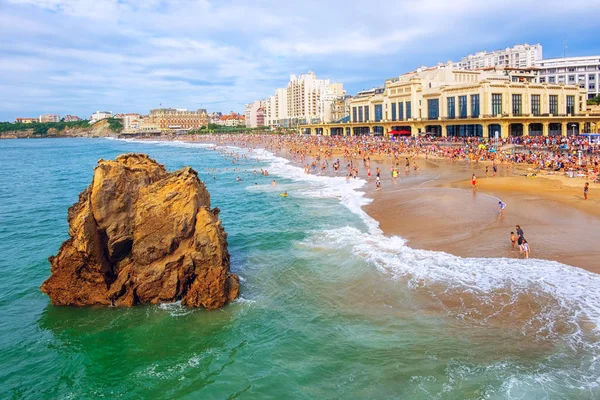 Biarritz stad, Baskenland, Frankrijk — Stockfoto