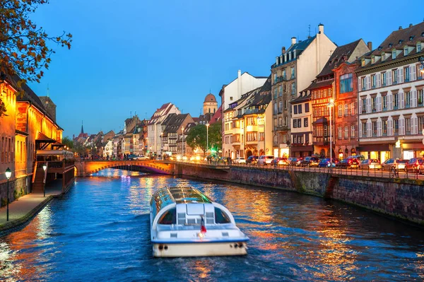 Strasbourg Kota tua, Alsace, Perancis — Stok Foto