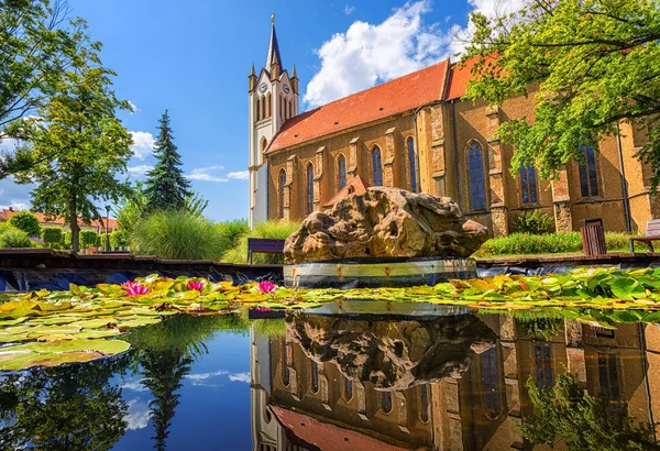 Iglesia gótica de Nuestra Señora de Hungría en Keszthely, Hungría —  Fotos de Stock