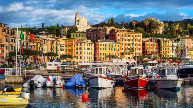 Santa Margherita Ligure Limanı ve tarihi şehir, Rapallo, Cenova, İtalya