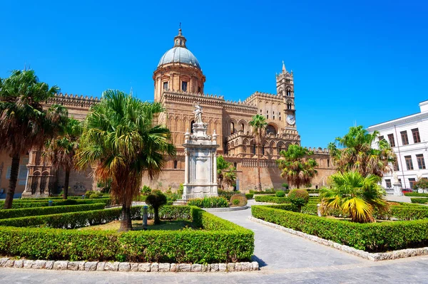 Catedral Histórica Palermo Sicilia Italia —  Fotos de Stock