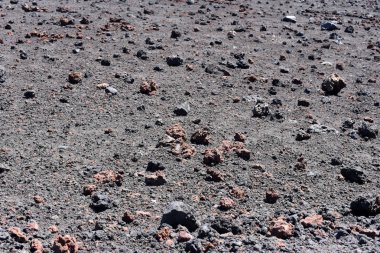 Etna - Avrupa'nın en yüksek aktif yanardağ etkileyici bir manzara. Sicilya'da bulunan