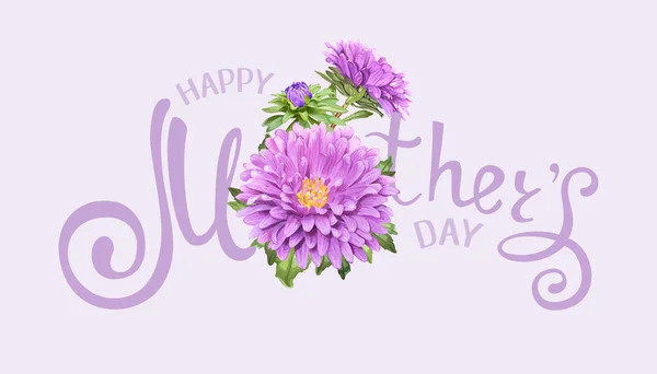 Mothers Day banner — Stock Vector