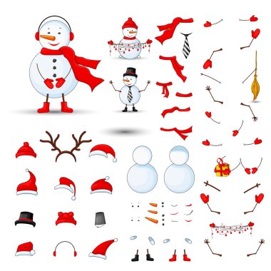 Kardan adam vücut parçaları, Transformatör üzerinde beyaz izole arka plan belirleme