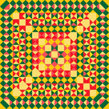 Meksika desen. Meksika tarzı piksel parlak arka plan