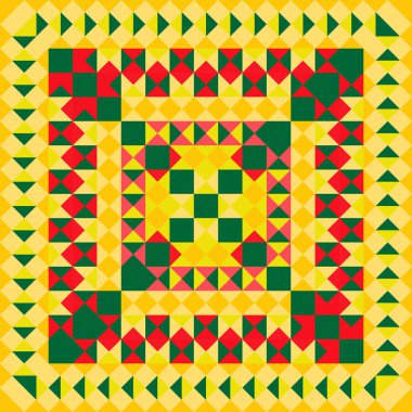 Meksika desen. Meksika tarzı piksel parlak arka plan