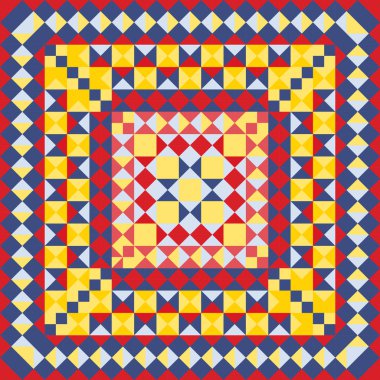 Meksika desen. Meksika tarzı piksel parlak arka plan