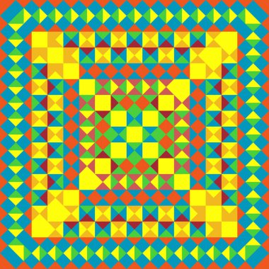 Meksika desen. Meksika tarzı piksel parlak arka plan