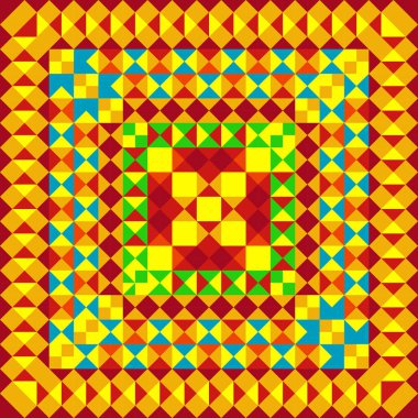 Meksika desen. Meksika tarzı piksel parlak arka plan