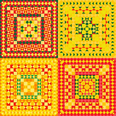 Meksika kalıbı tanımlar. Meksika tarzı piksel parlak arka plan