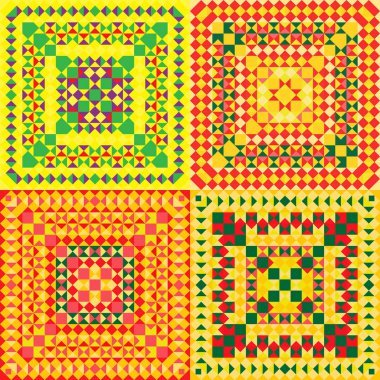 Meksika kalıbı tanımlar. Meksika tarzı piksel parlak arka plan