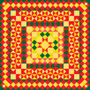 Meksika desen. Meksika tarzı piksel parlak arka plan