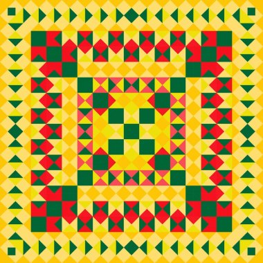 Meksika desen. Meksika tarzı piksel parlak arka plan