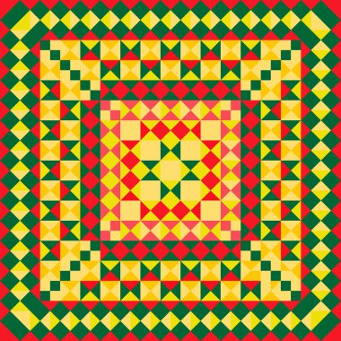 Meksika desen. Meksika tarzı piksel parlak arka plan