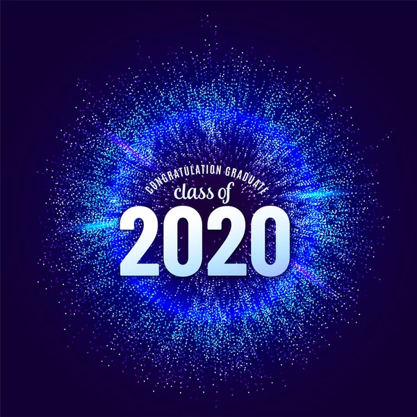 Tebrikler 2020 yılı mezunları kusursuz mezuniyet geçmişi için vektör çizimi sınıfı mezuniyet partisi için beyaz tabela. Typography selamı, diplomalı davetiye, şapka, harf — Stok Vektör