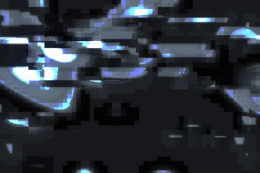 Aksaklık eski Tv arka plan öğesi hareket. Güzel 3d render