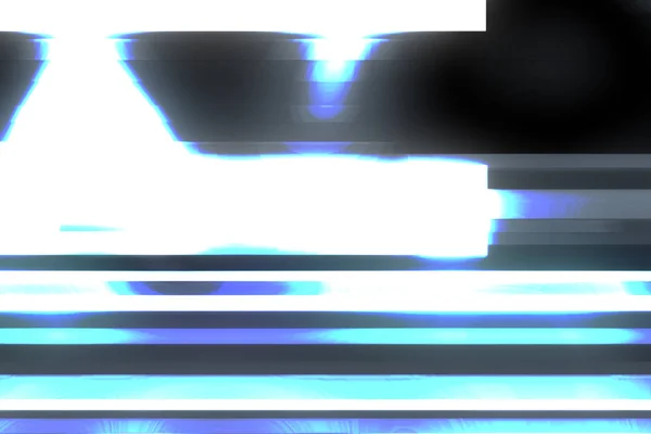 Glitch Old TV Elemento de fundo em movimento. Boa renderização 3D — Fotografia de Stock