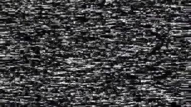 Aksaklık eski Tv arka plan öğesi hareket. Güzel 3d render