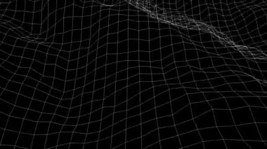 Tel kafes dalgalar halinde hareket. 