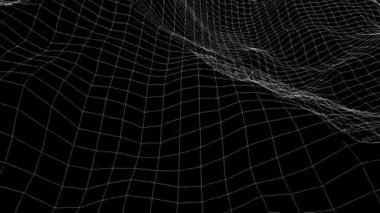 Tel kafes dalgalar halinde hareket. 