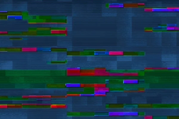 Aksaklık eski Tv arka plan öğesi hareket. Güzel 3d render