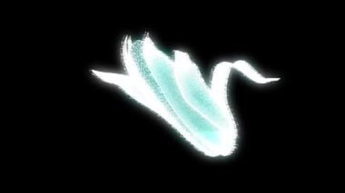 Mısır Hologram tel kafes tarzı. Güzel 3d render