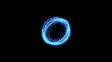 Hologram stil HUD öğe. Güzel 3d render