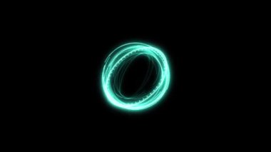 Hologram stil HUD öğe. Güzel 3d render