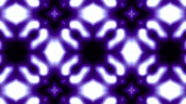 Kaleydoskop Vj arka planda hareket. Güzel 3d Render