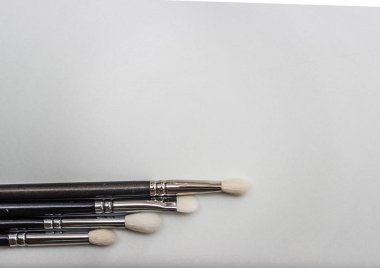 Kalıcı makyaj ve değerli taşlar için fırçalar.