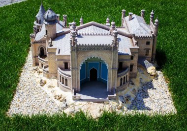 Kamyanets-Podilsky, Ukrayna-18 Haziran 2017: Ukrayna Kalesi'nin Müzesi.