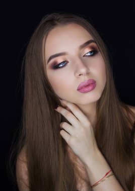 Model gözlerindeki ışık halka.