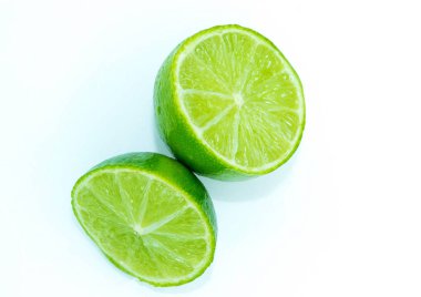 Olgun Sulu kireç beyaz dilimlenmiş