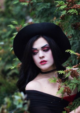 Bir cadı Cadılar Bayramı için görüntü.