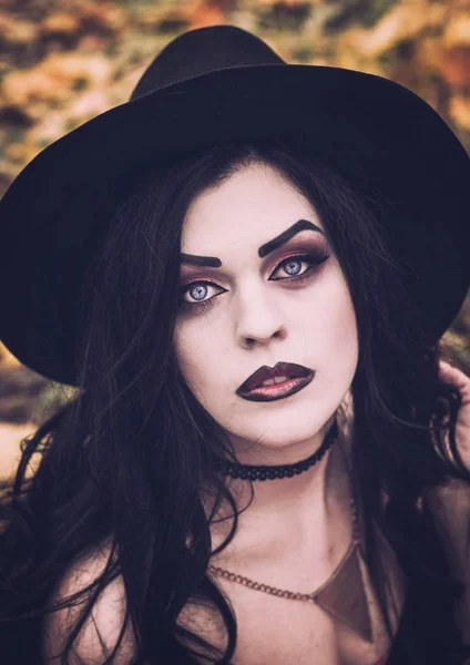 Wizerunek czarownicy Halloween. — Zdjęcie stockowe